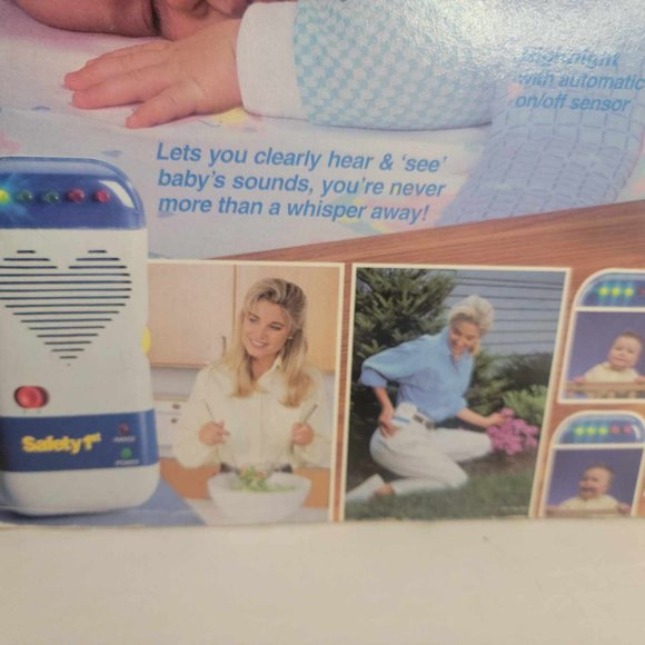 Safety 1st Deluxe Musical Sight & Sound Nursery Monitor baby 205 - Picture 2 of 14